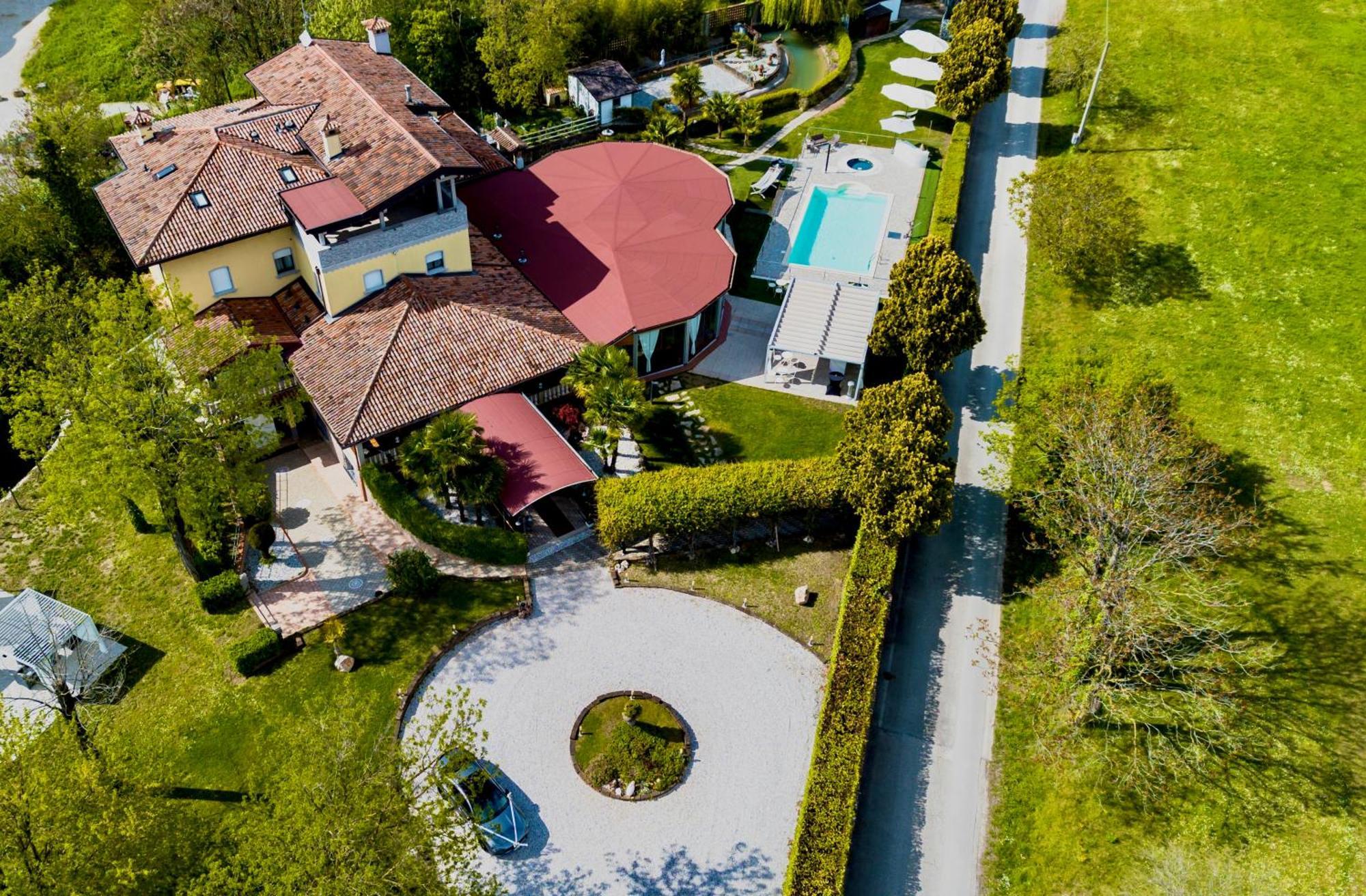 Villa Riviera Hotel Udine Pradamano Exterior foto